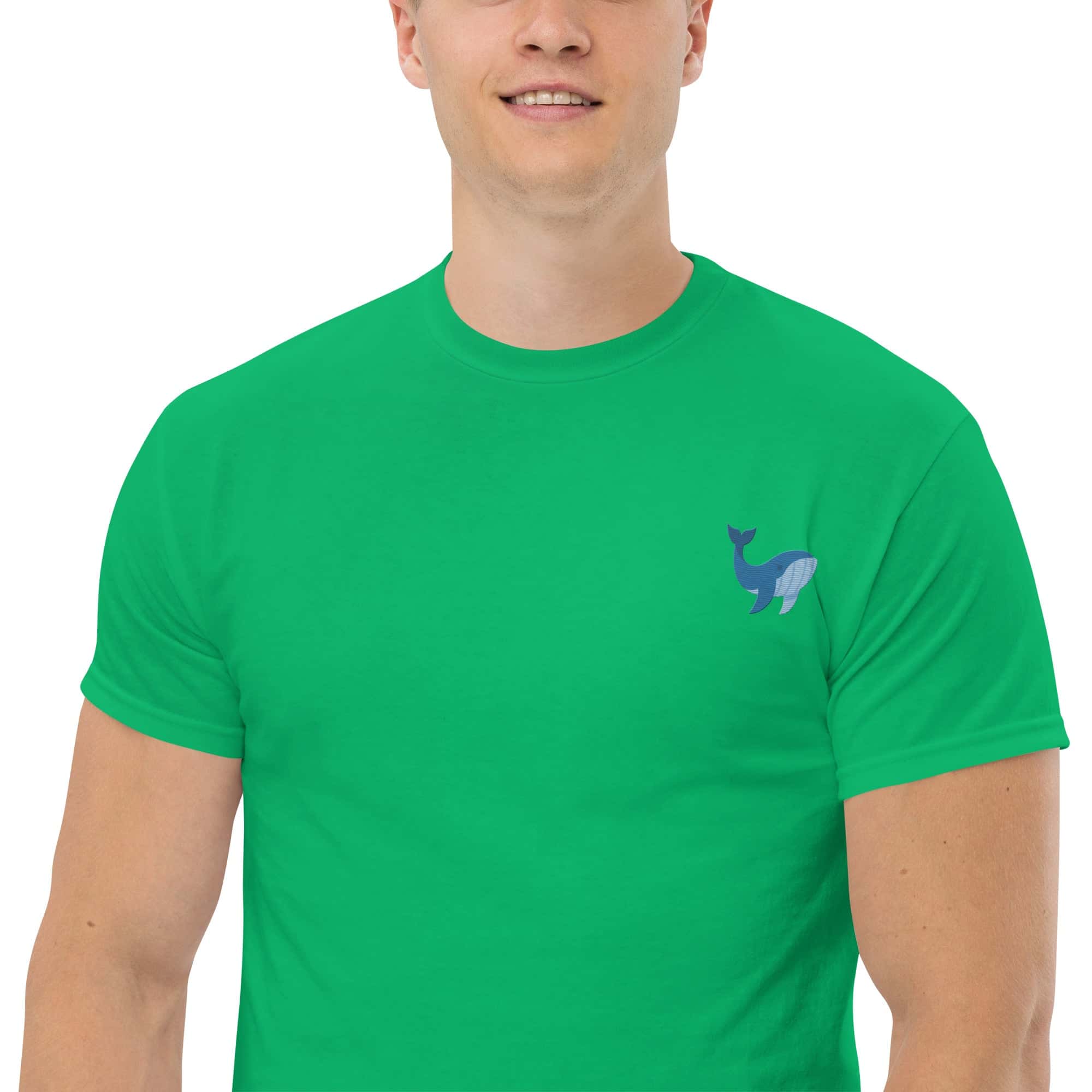 T-shirt Unisex Balena-Ricamati-Biiply-Biiply
