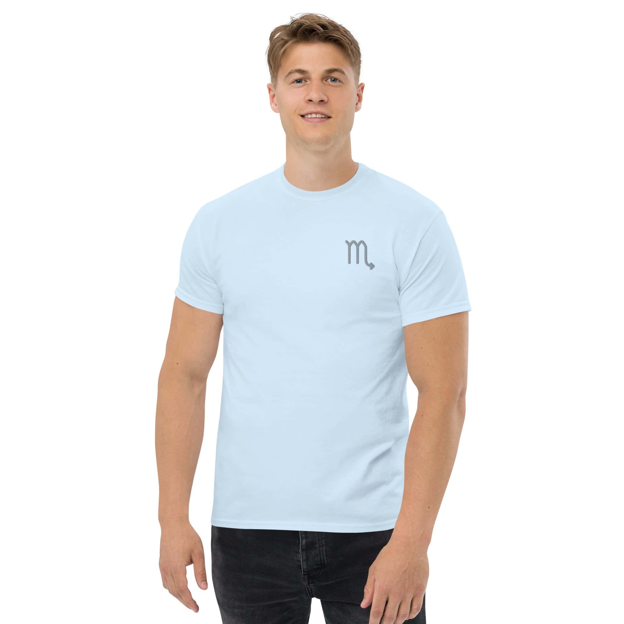 T-shirt Unisex Scorpione-Ricamati-Biiply-Biiply
