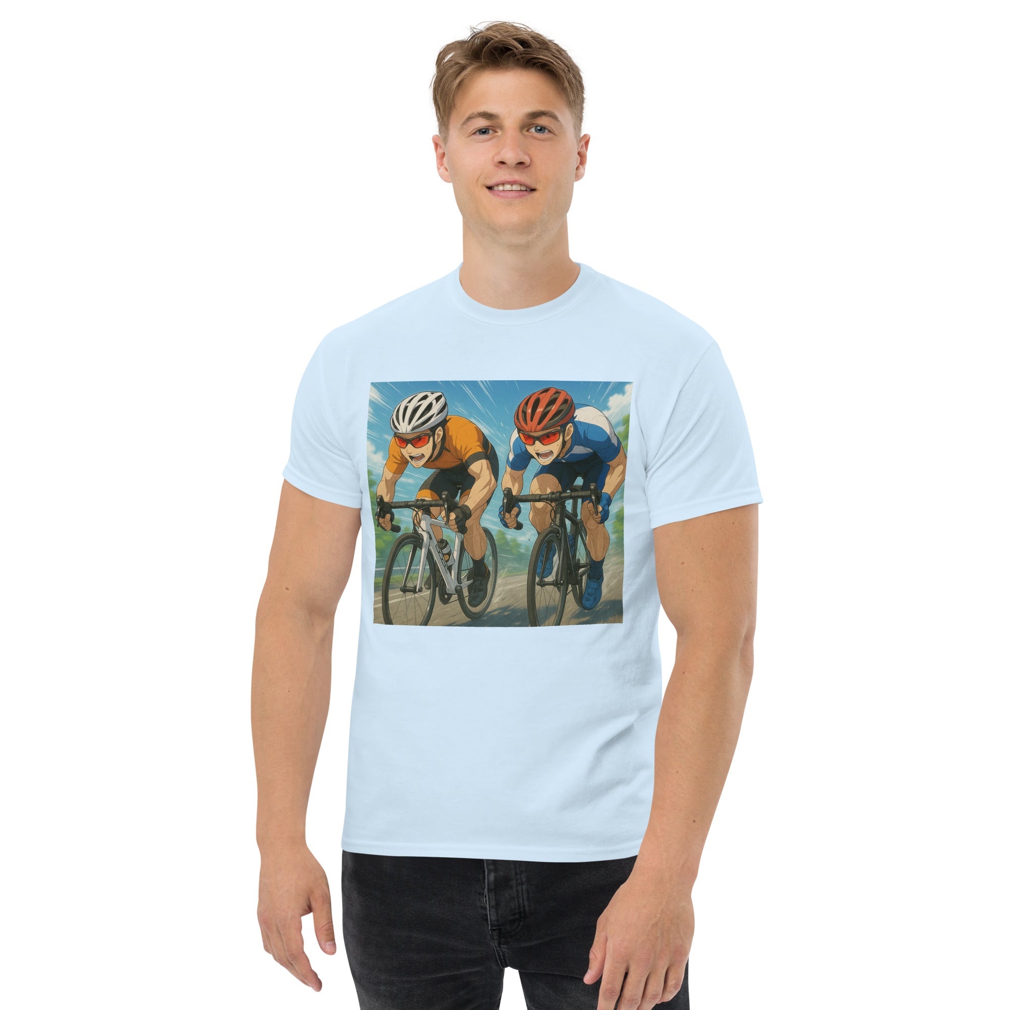 T-shirt Unisex Sprint-DTG-Biiply-Blu Chiaro-S-Biiply