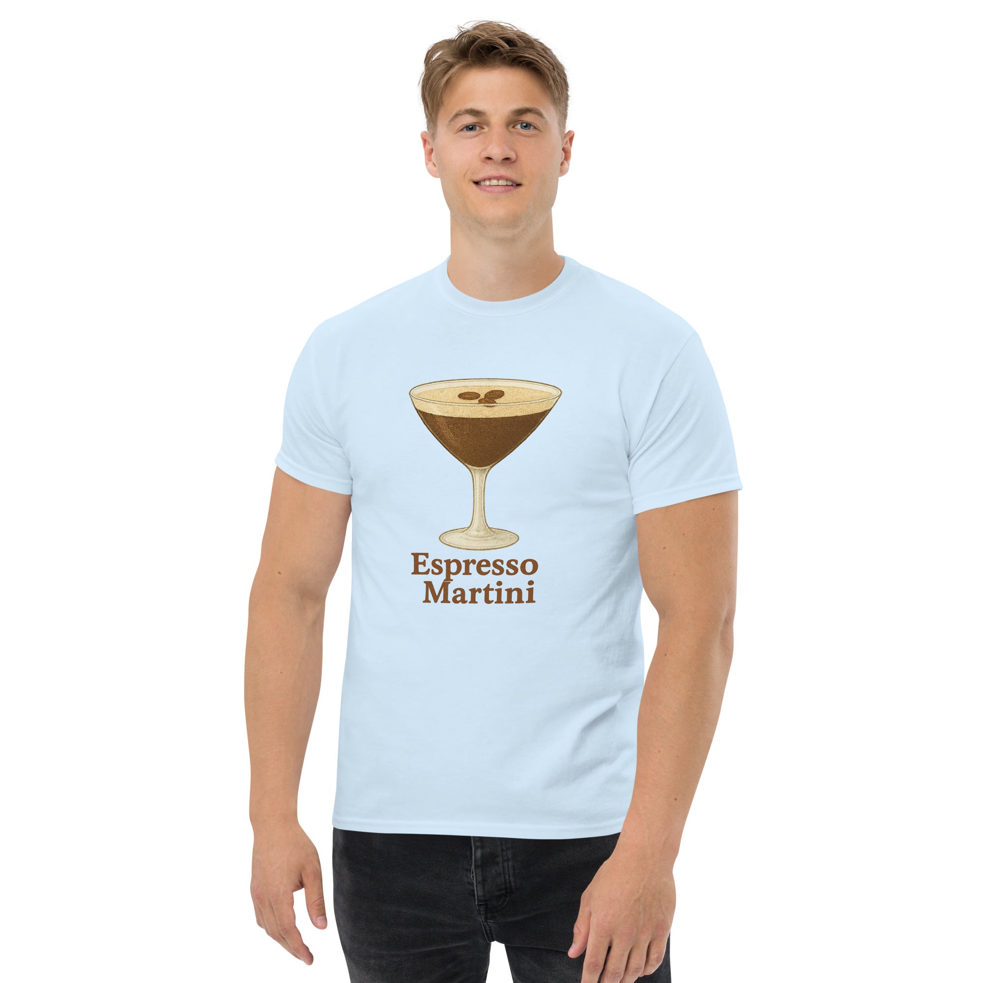 T-shirt Unisex Espresso Martini-DTG-Biiply-Blu Chiaro-S-Biiply