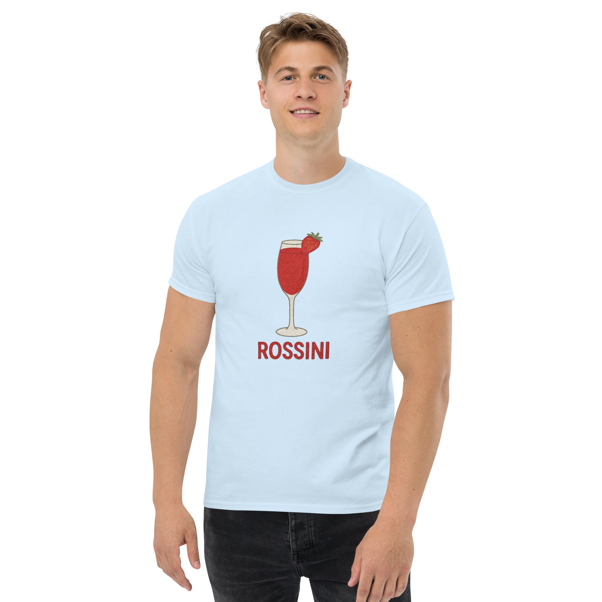 T-shirt Unisex Rossini-DTG-Biiply-Blu Chiaro-S-Biiply