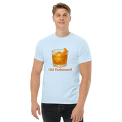 T-shirt Unisex Old Fashioned-DTG-Biiply-Blu Chiaro-S-Biiply