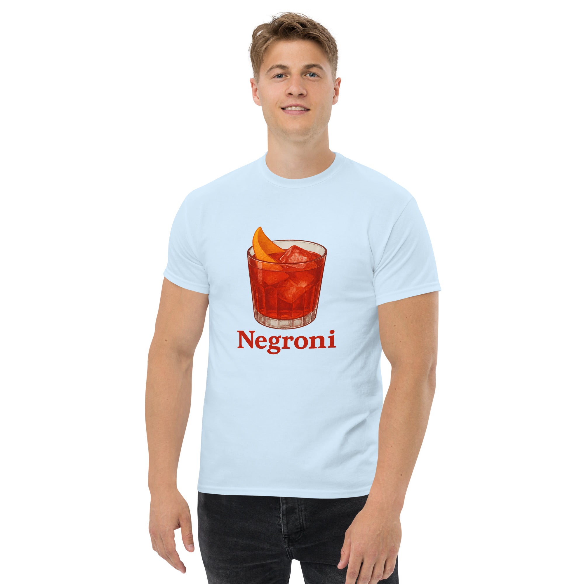 T-shirt Unisex Negroni-DTG-Biiply-Blu Chiaro-S-Biiply