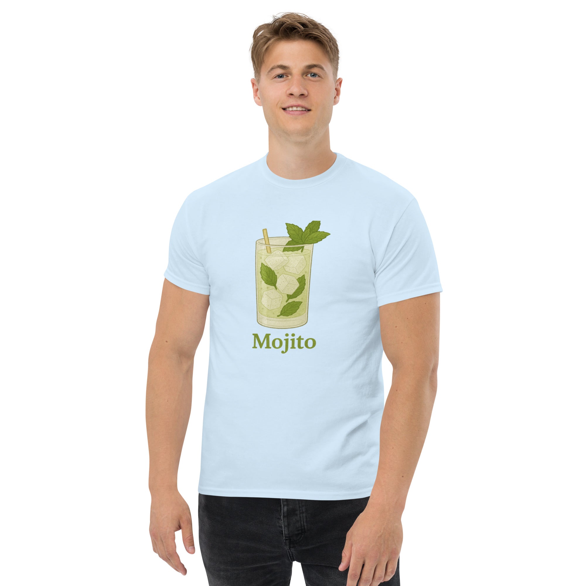 T-shirt Unisex Mojito-DTG-Biiply-Blu Chiaro-S-Biiply