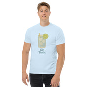 T-shirt Unisex Gin Tonic-DTG-Biiply-Blu Chiaro-S-Biiply