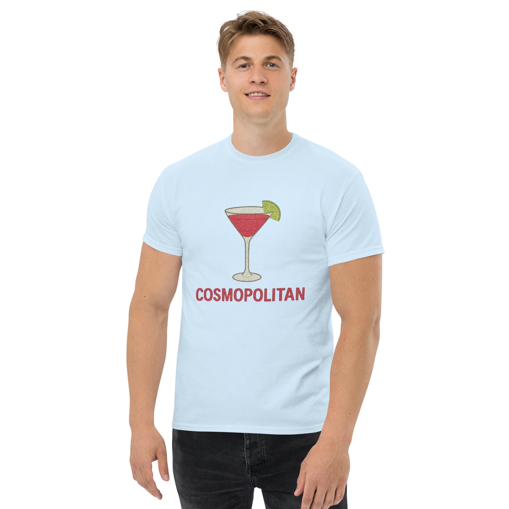 T-shirt Unisex Cosmopolitan-DTG-Biiply-Blu Chiaro-S-Biiply