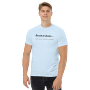 T-shirt Ricamata Unisex Scusate il ritardo ma non volevo venire-Ricamati-Biiply-Biiply