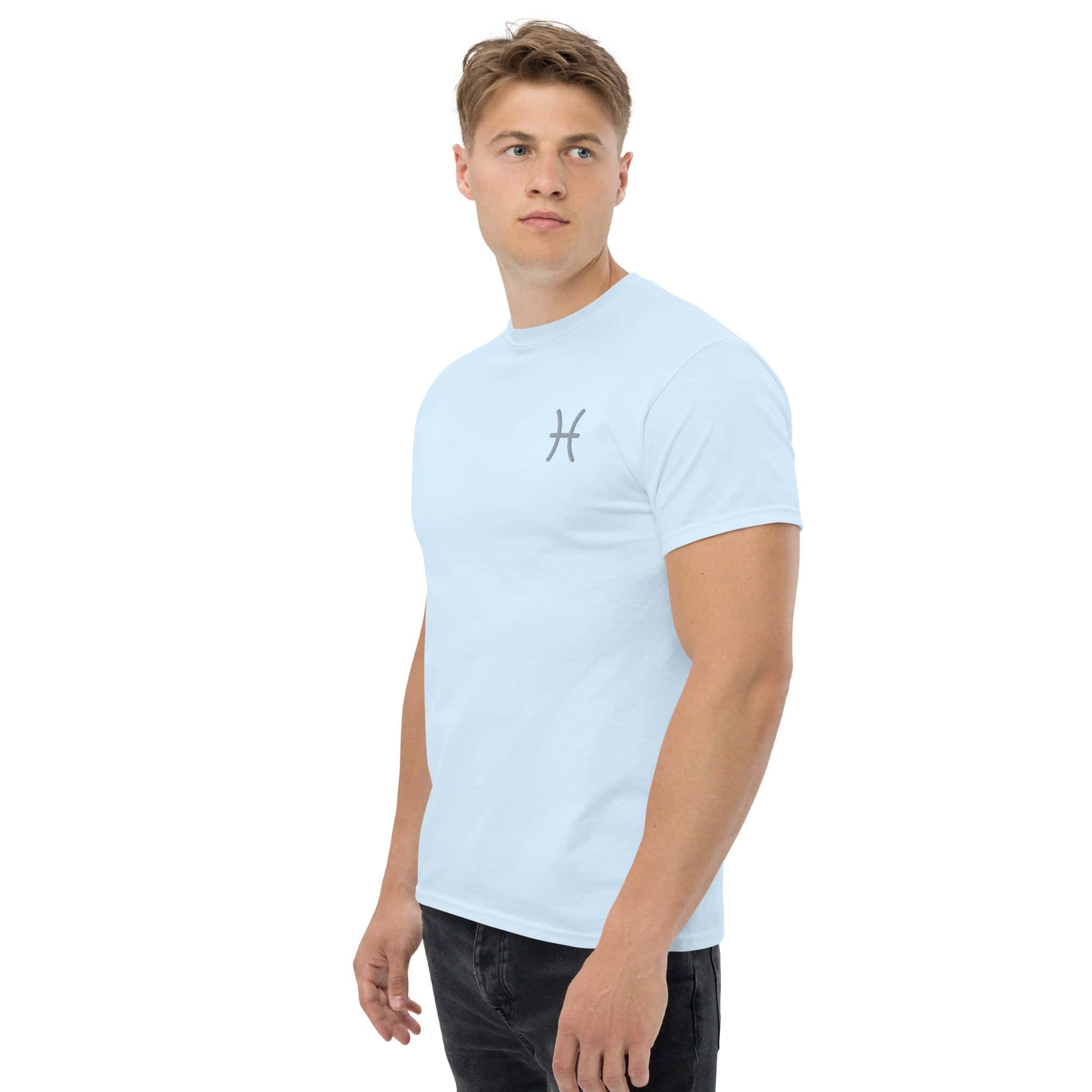 T-shirt Unisex Pesci-Ricamati-Biiply-Biiply