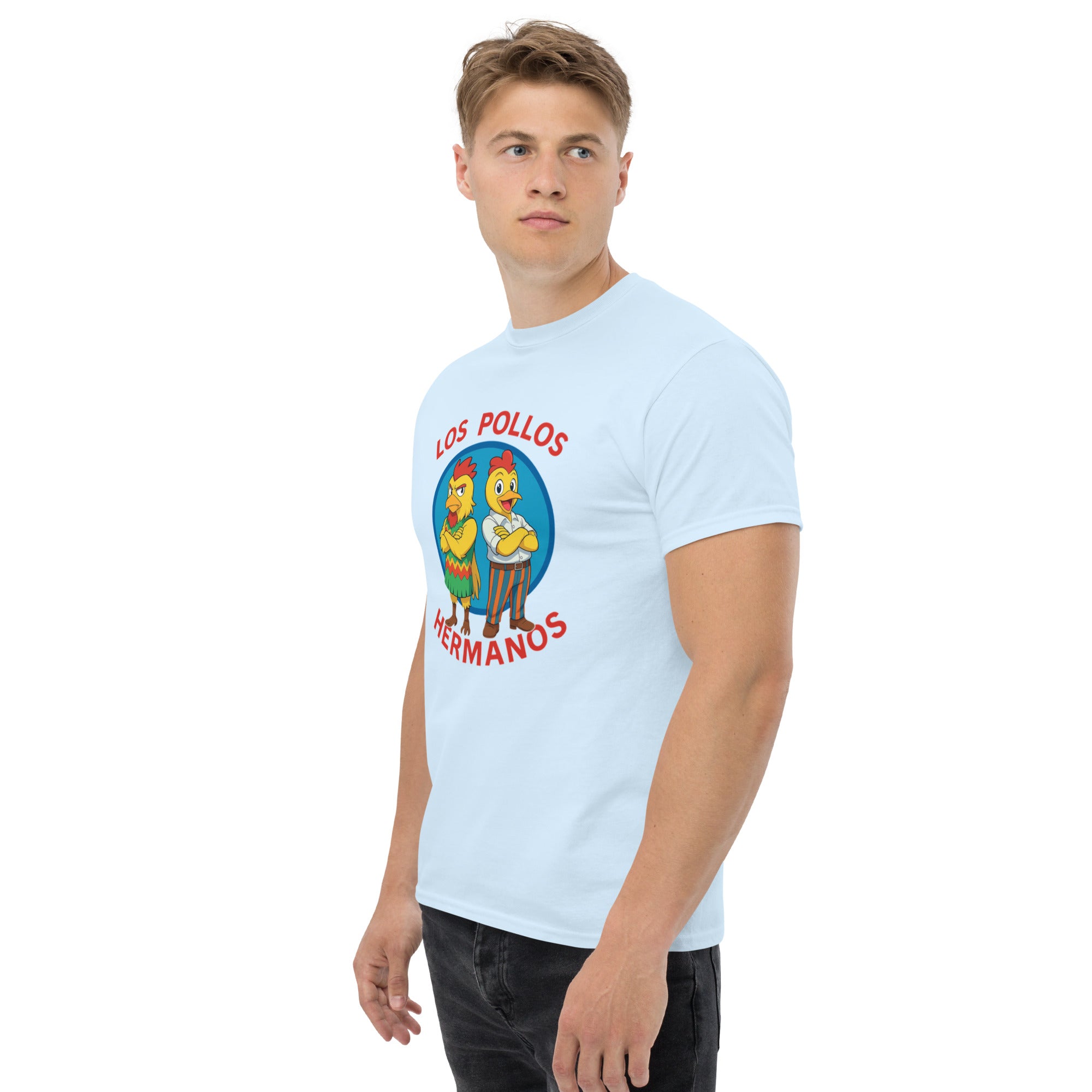 T-shirt Unisex Los Pollos Hermanos Anime-DTG-Biiply-Biiply
