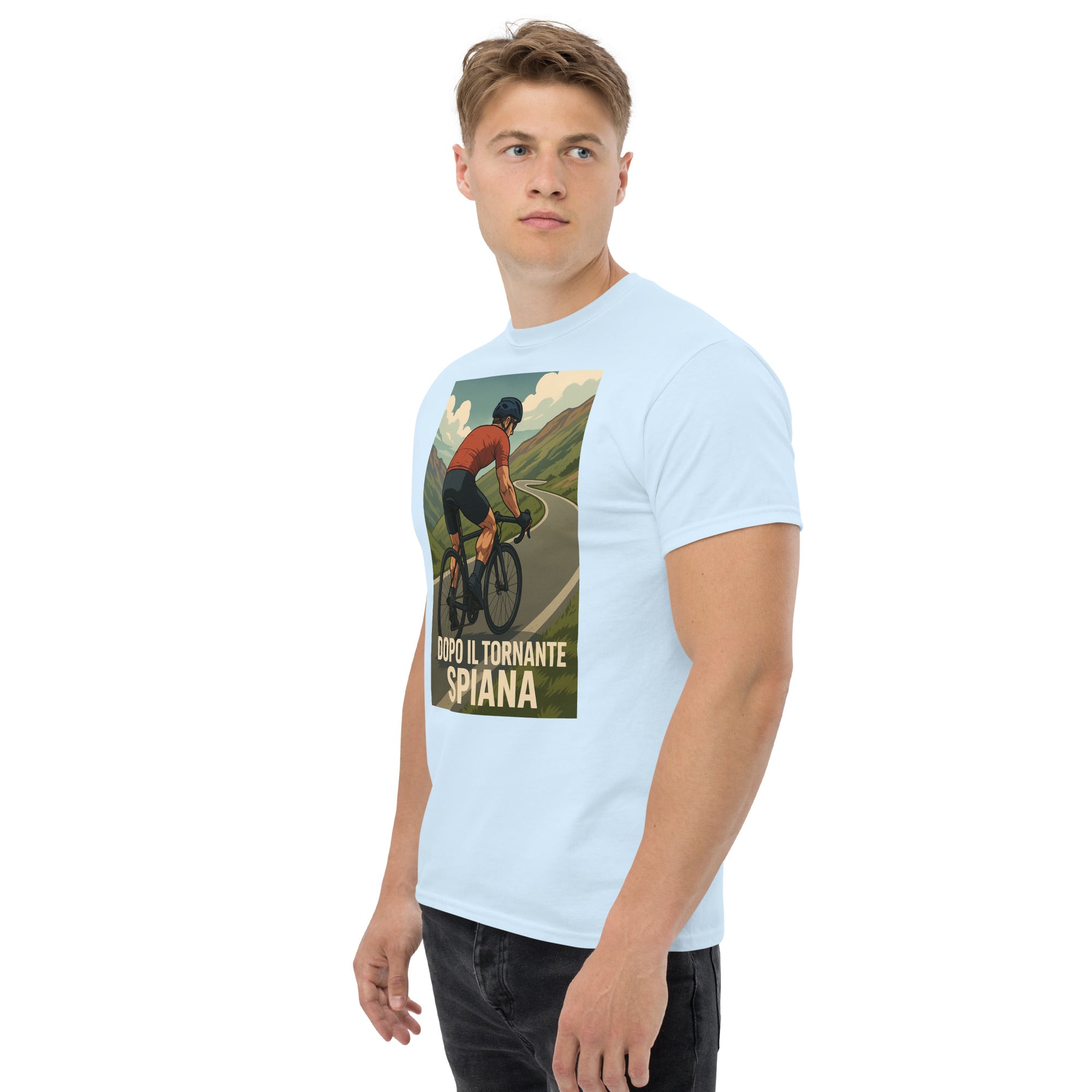 T-shirt Unisex Dopo il tornante spiana-DTG-Biiply-Biiply