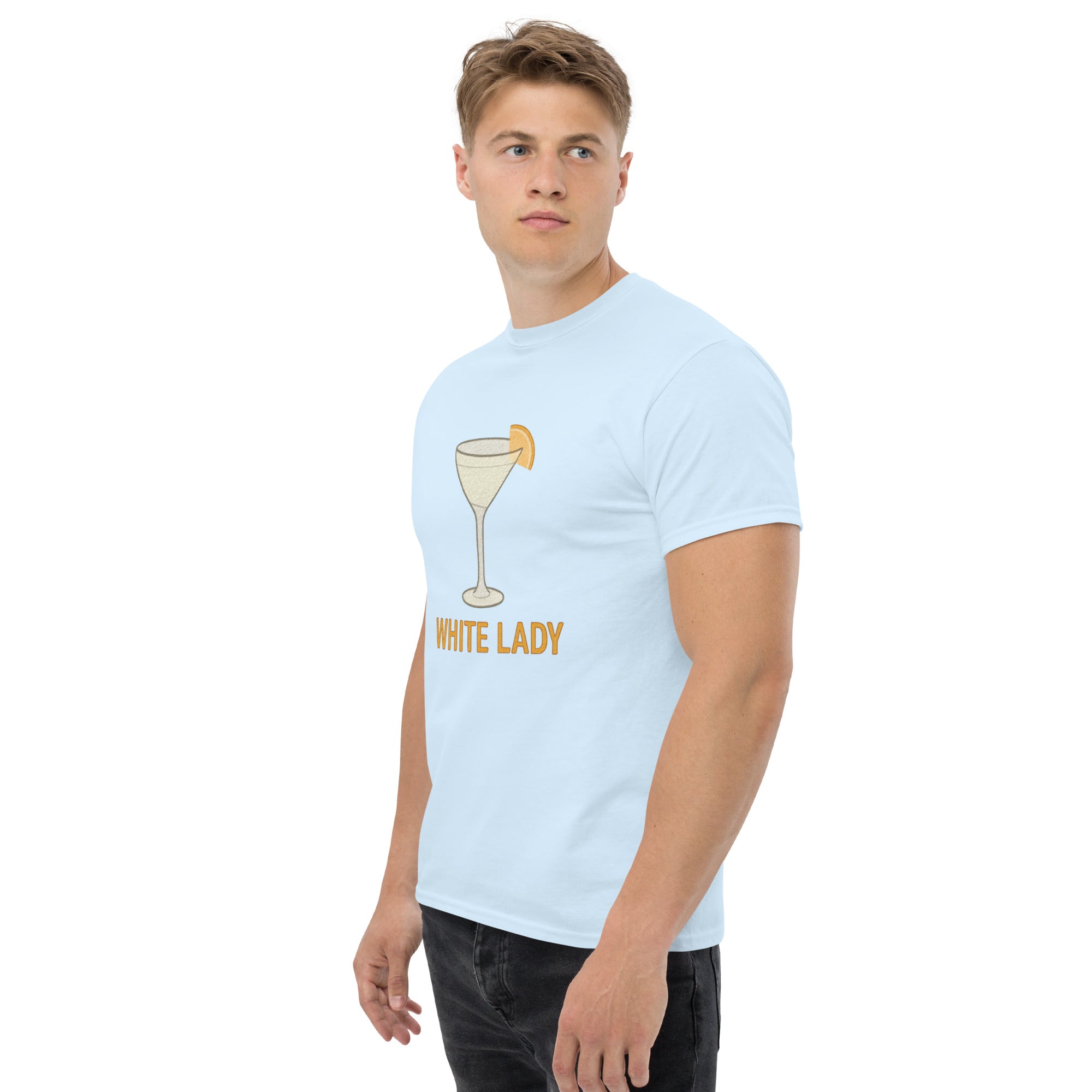 T-shirt Unisex White Lady-DTG-Biiply-Biiply
