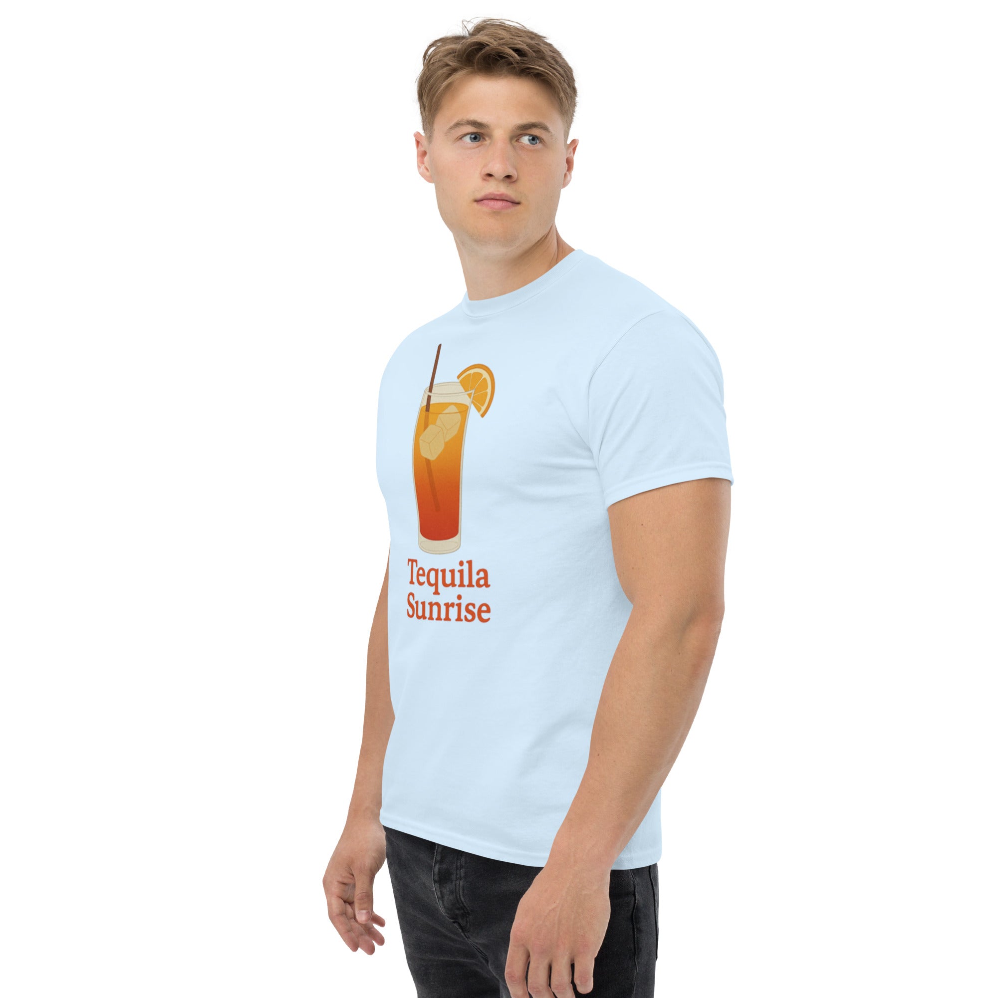 T-shirt Unisex Tequila Sunrise-DTG-Biiply-Biiply