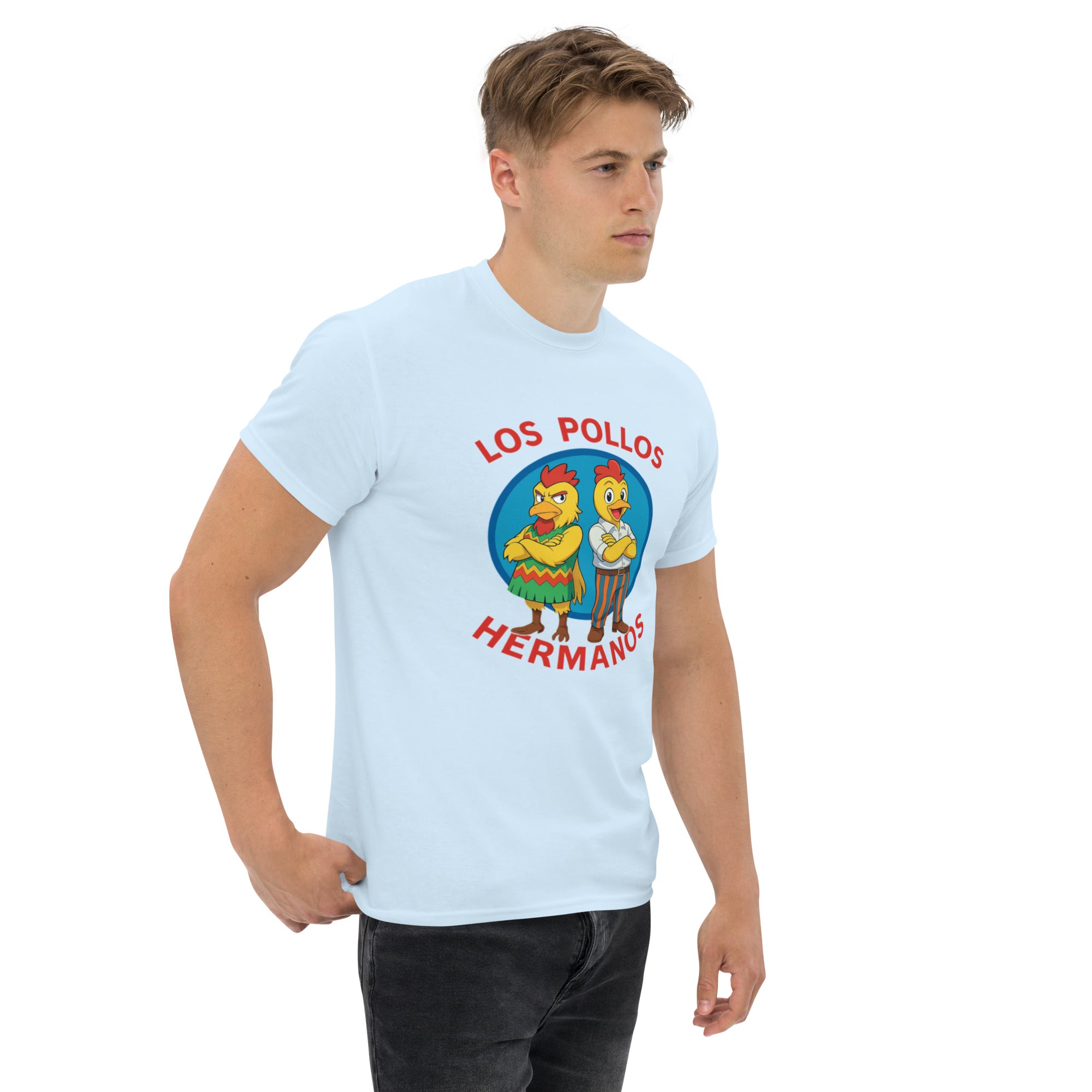 T-shirt Unisex Los Pollos Hermanos Anime-DTG-Biiply-Biiply