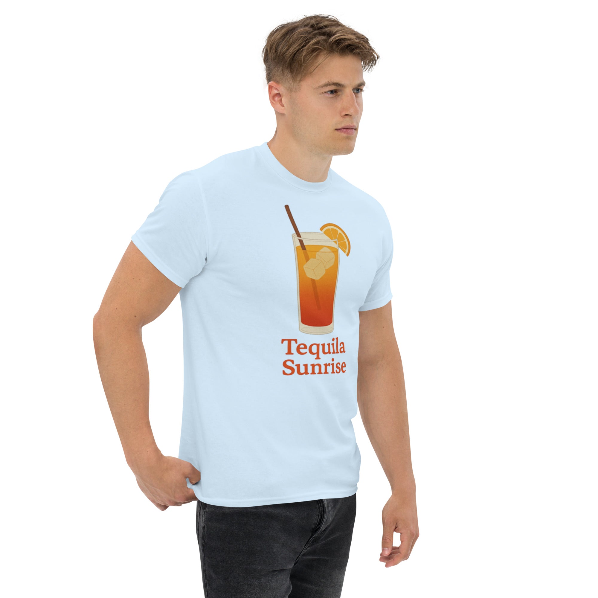 T-shirt Unisex Tequila Sunrise-DTG-Biiply-Biiply
