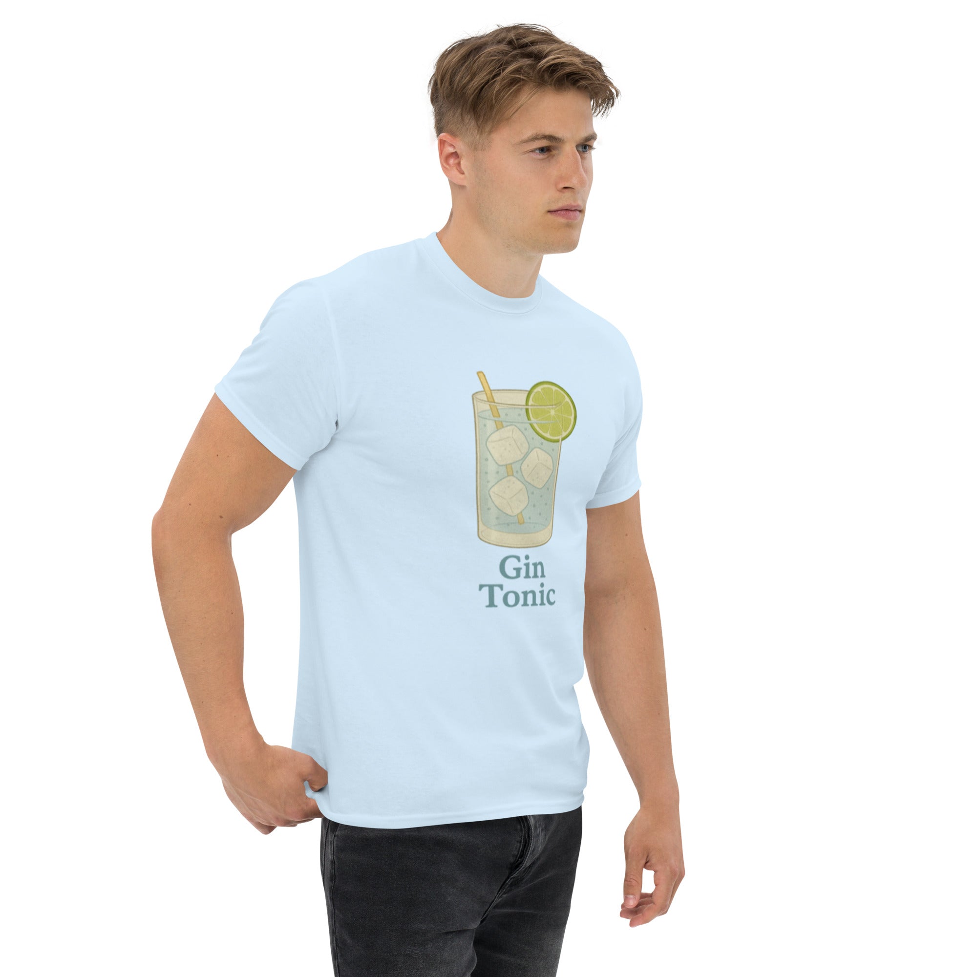 T-shirt Unisex Gin Tonic-DTG-Biiply-Biiply