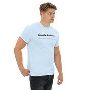 T-shirt Ricamata Unisex Scusate il ritardo ma non volevo venire-Ricamati-Biiply-Biiply