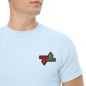 T-shirt Unisex Buy The dip Sel the tip-Ricamati-Biiply-Blu Chiaro-S-Biiply