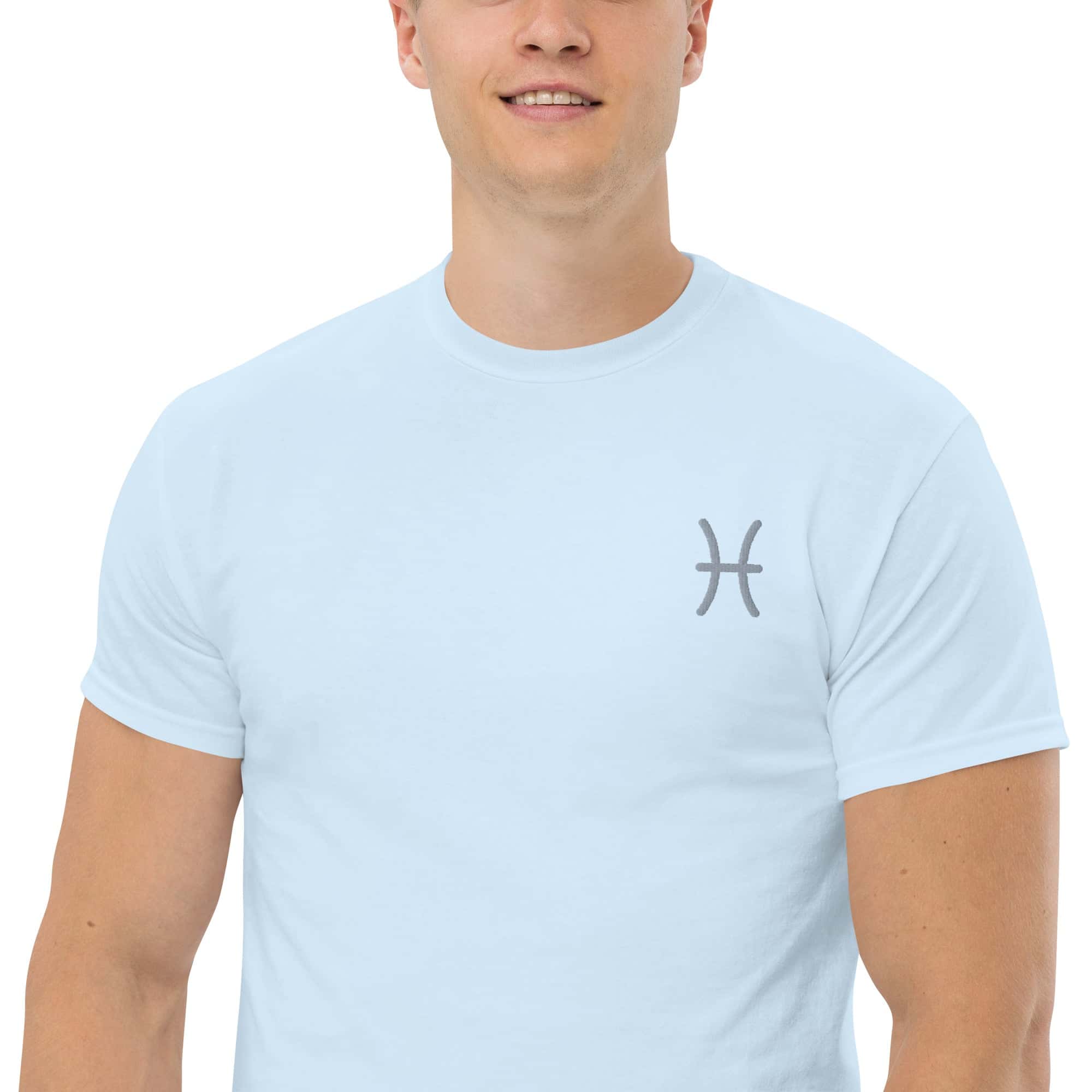 T-shirt Unisex Pesci-Ricamati-Biiply-Biiply
