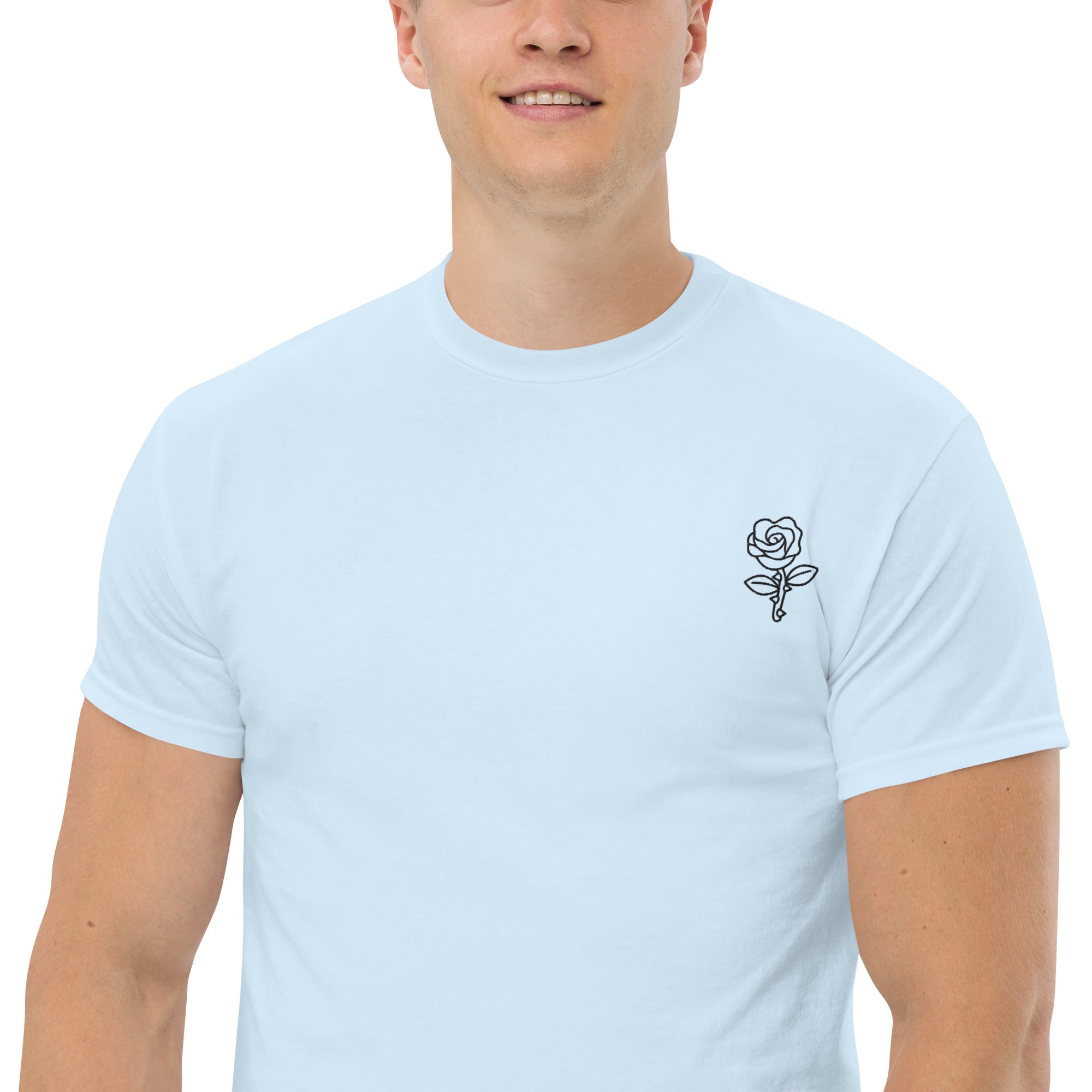 T-shirt Unisex Rosa-Ricamati-Biiply-Biiply