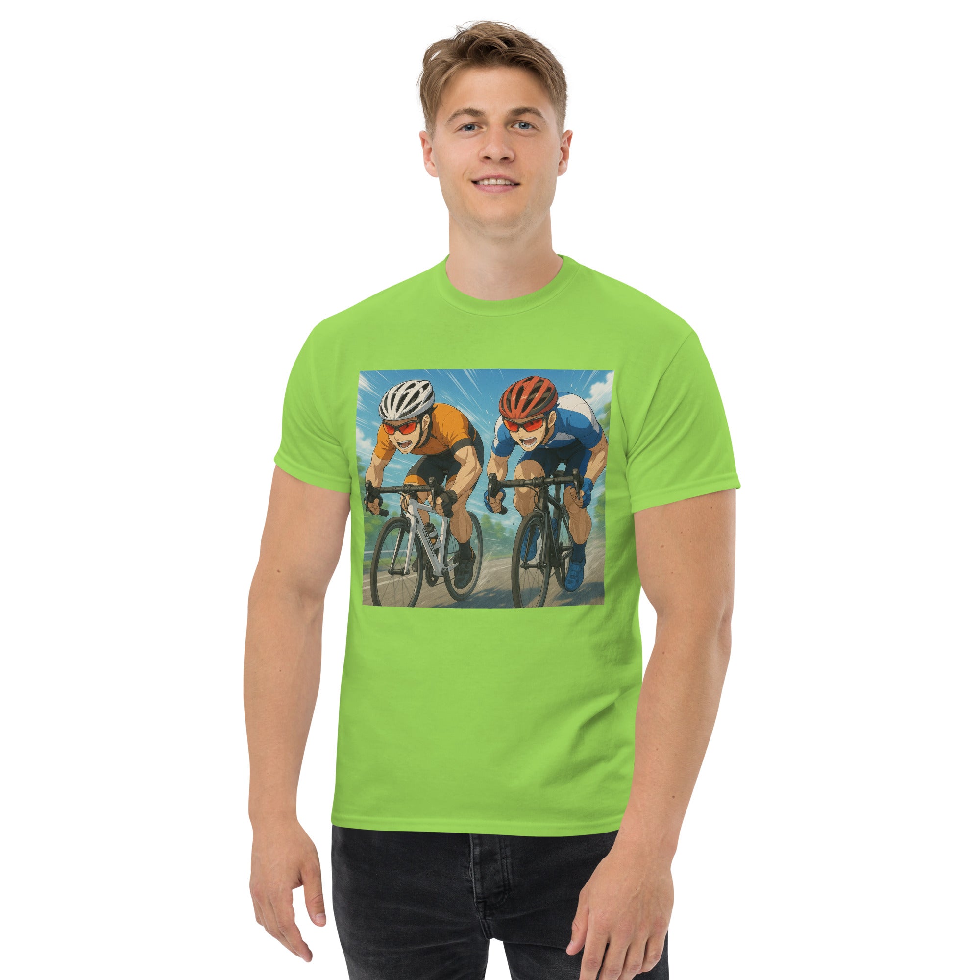 T-shirt Unisex Sprint-DTG-Biiply-Lime-S-Biiply