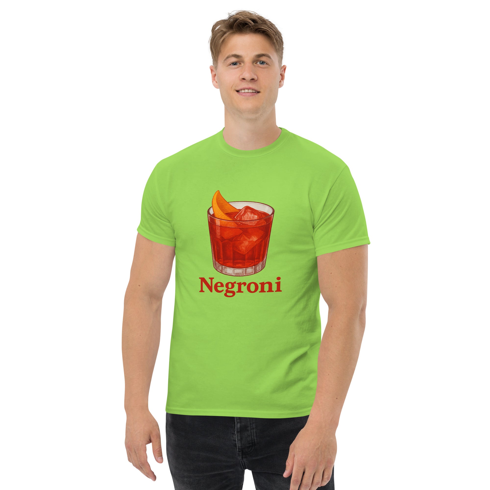 T-shirt Unisex Negroni-DTG-Biiply-Lime-S-Biiply
