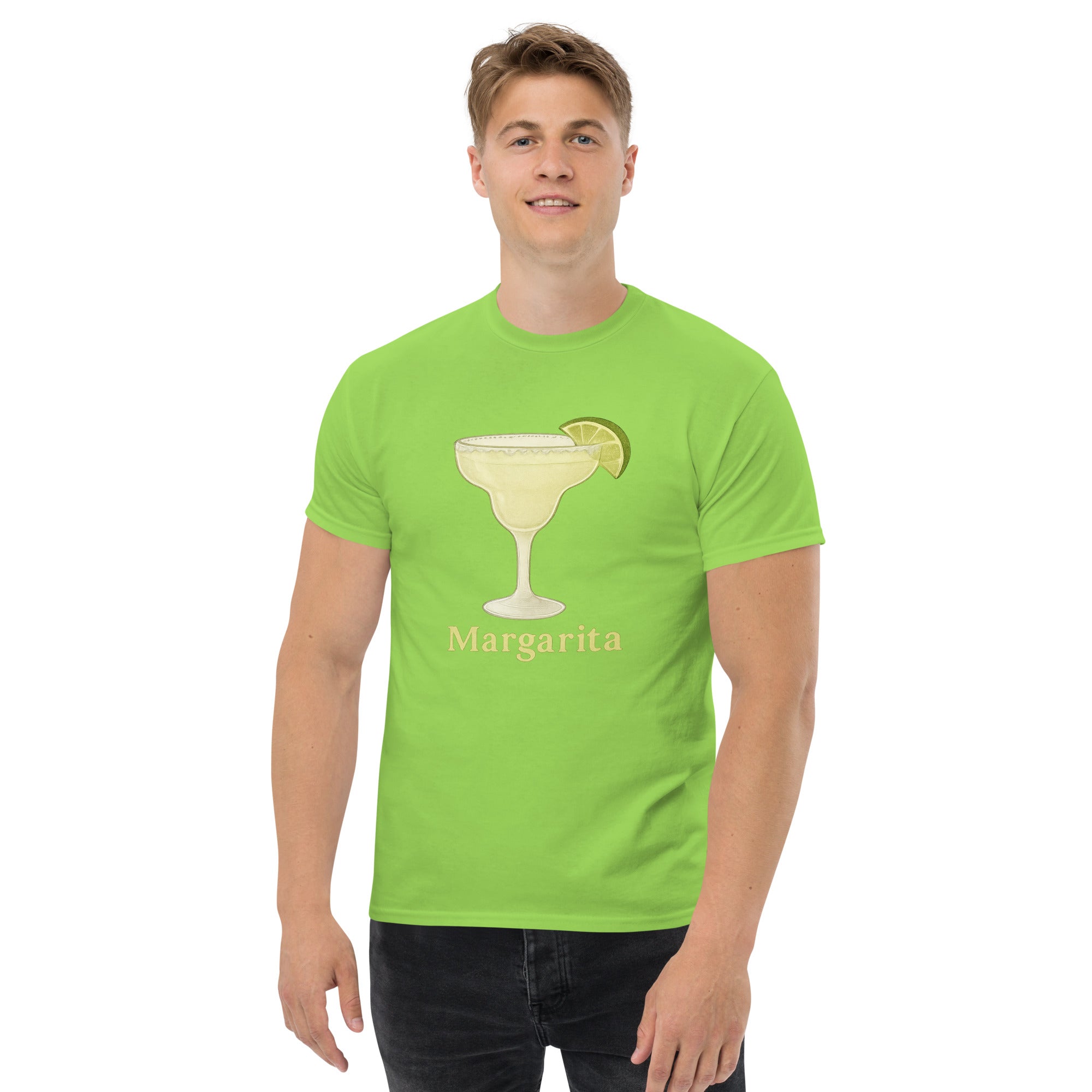 T-shirt Unisex Margarita-DTG-Biiply-Lime-S-Biiply