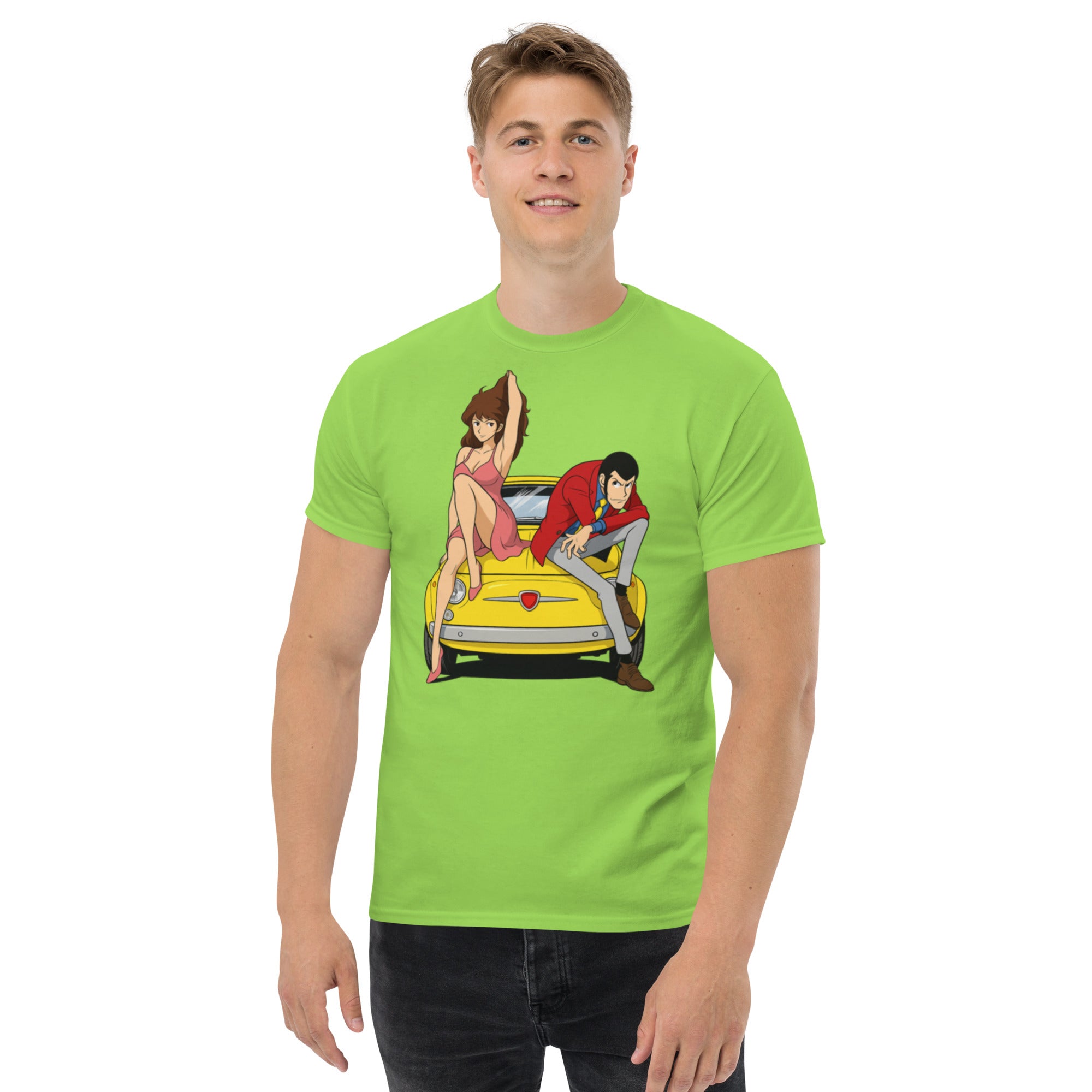 T-shirt Unisex Lupin-DTG-Biiply-Lime-S-Biiply