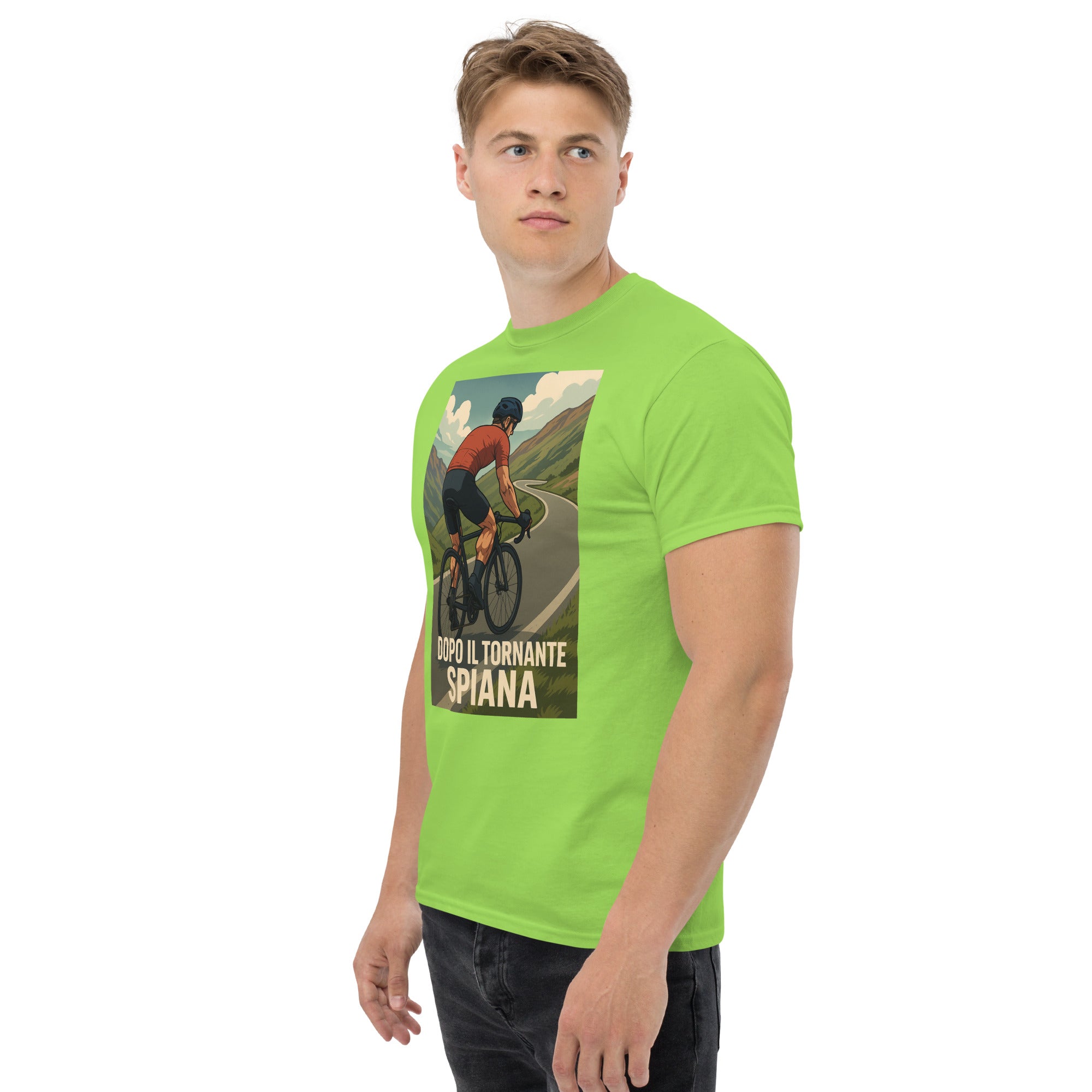 T-shirt Unisex Dopo il tornante spiana-DTG-Biiply-Biiply