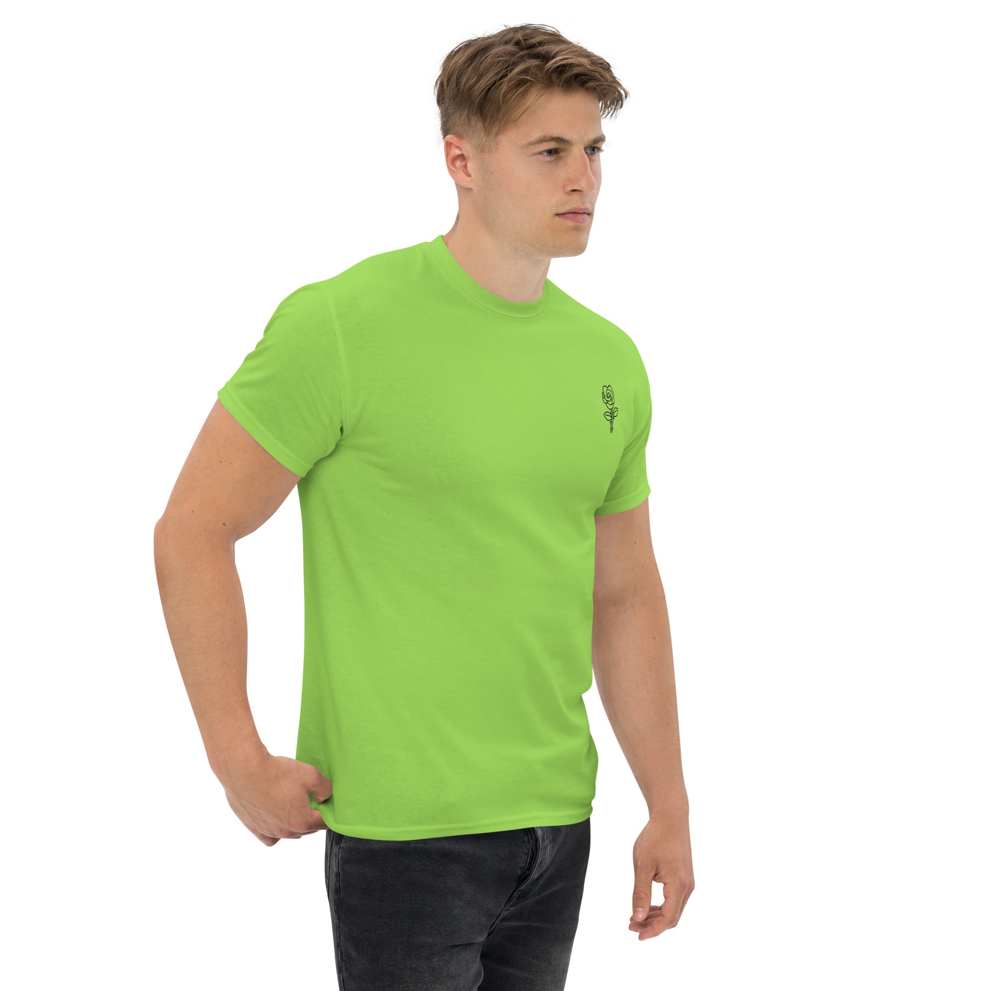 T-shirt Unisex Rosa-Ricamati-Biiply-Biiply