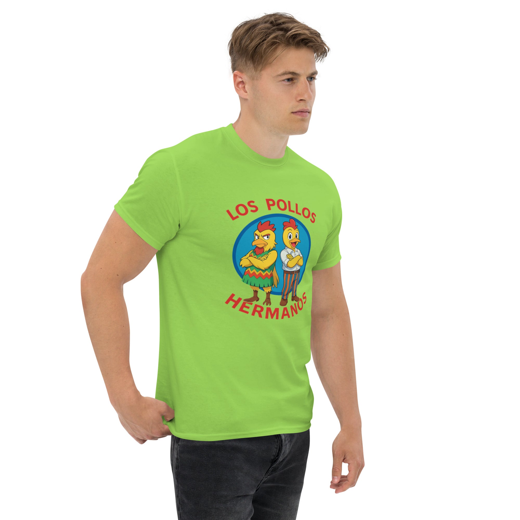 T-shirt Unisex Los Pollos Hermanos Anime-DTG-Biiply-Biiply