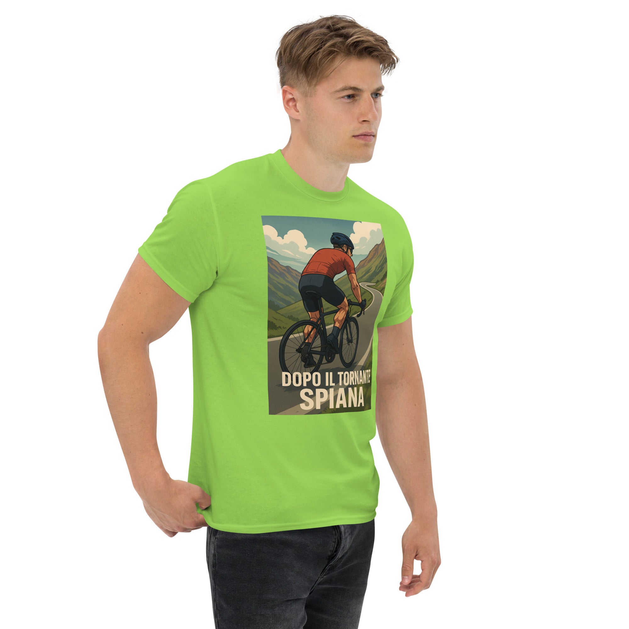 T-shirt Unisex Dopo il tornante spiana-DTG-Biiply-Biiply