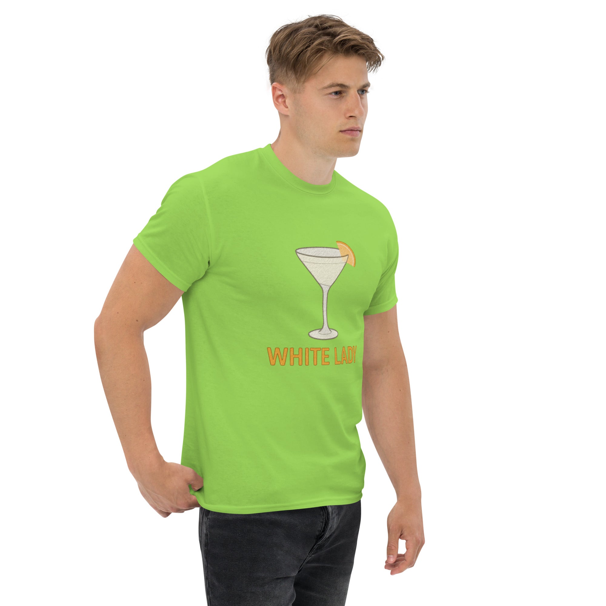 T-shirt Unisex White Lady-DTG-Biiply-Biiply