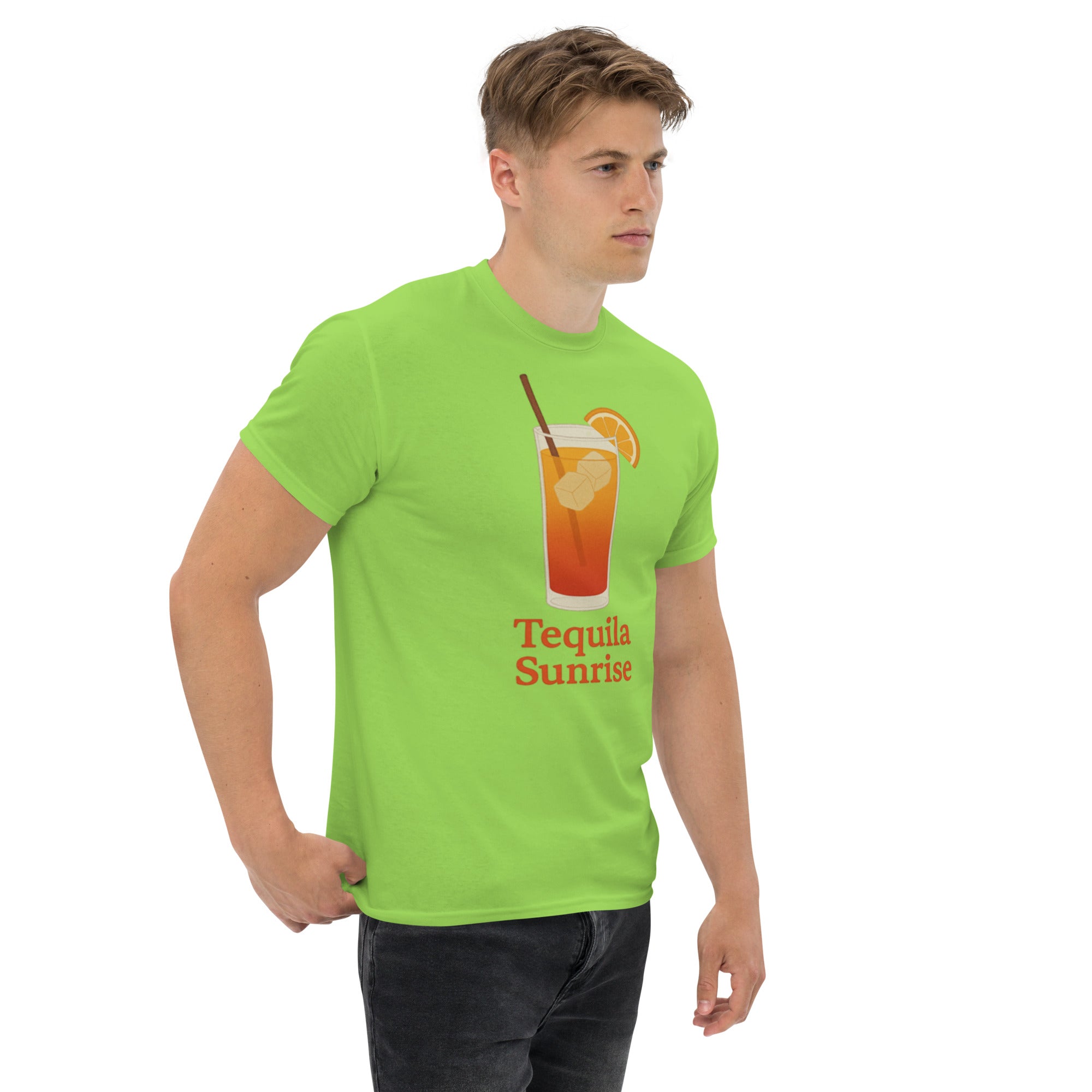 T-shirt Unisex Tequila Sunrise-DTG-Biiply-Biiply