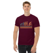 T-shirt Unisex Evolution-DTG-Biiply-Granata-S-Biiply