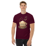 T-shirt Unisex Espresso Macchiato-DTG-Biiply-Granata-S-Biiply