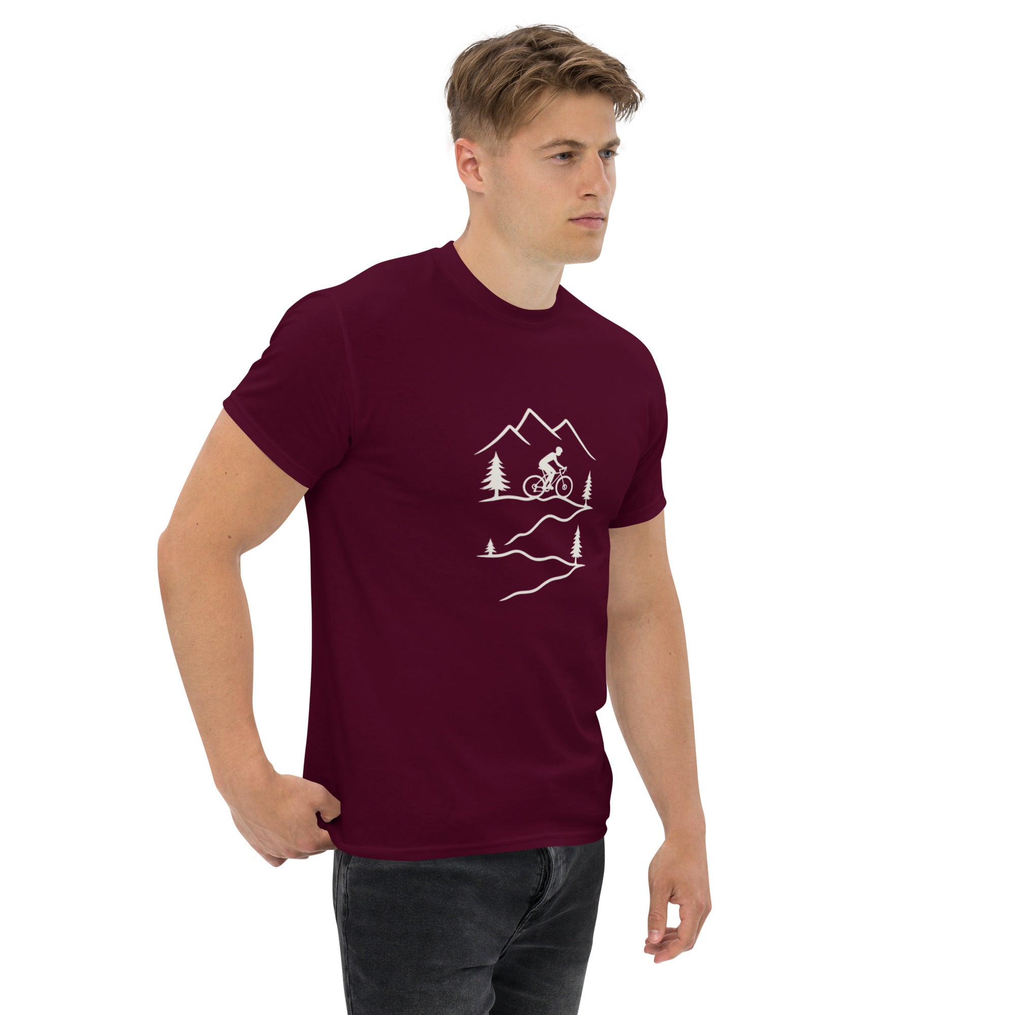T-shirt Unisex Ride Bike-DTG-Biiply-Biiply