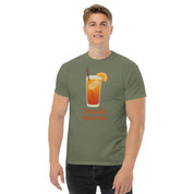 T-shirt Unisex Tequila Sunrise-DTG-Biiply-Verde Militare-S-Biiply