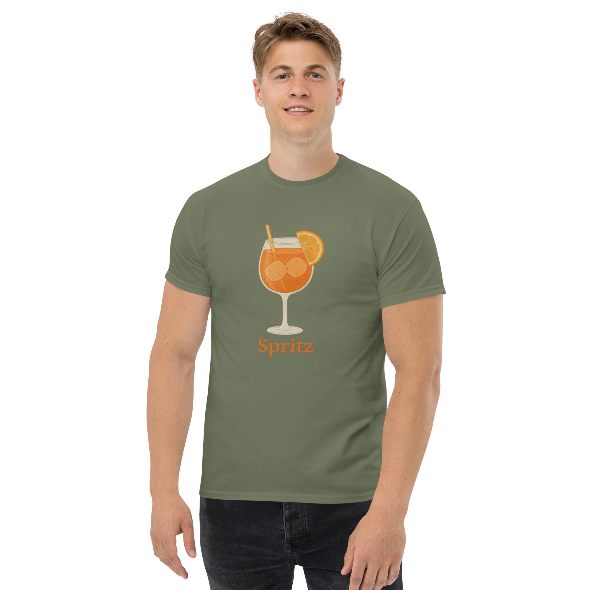 T-shirt Unisex Spritz-DTG-Biiply-Verde Militare-S-Biiply