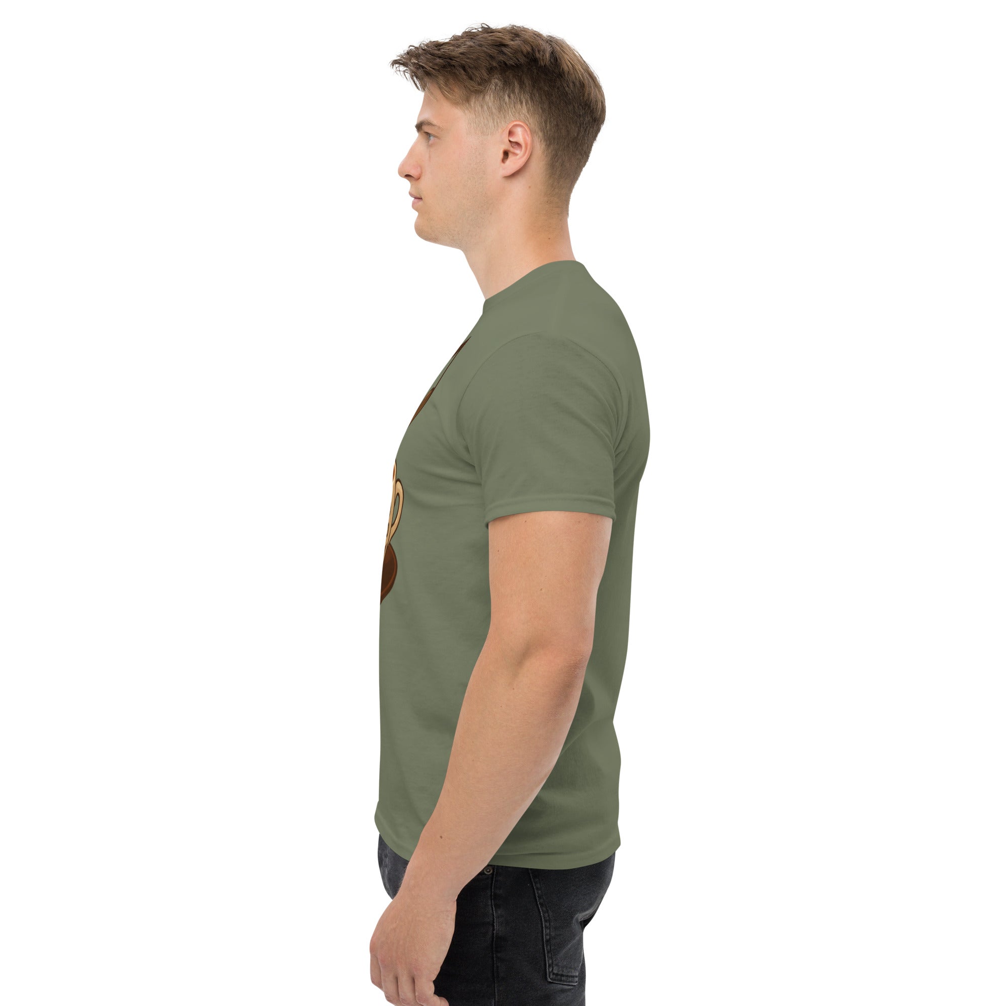 T-shirt Unisex Espresso Macchiato-DTG-Biiply-Biiply