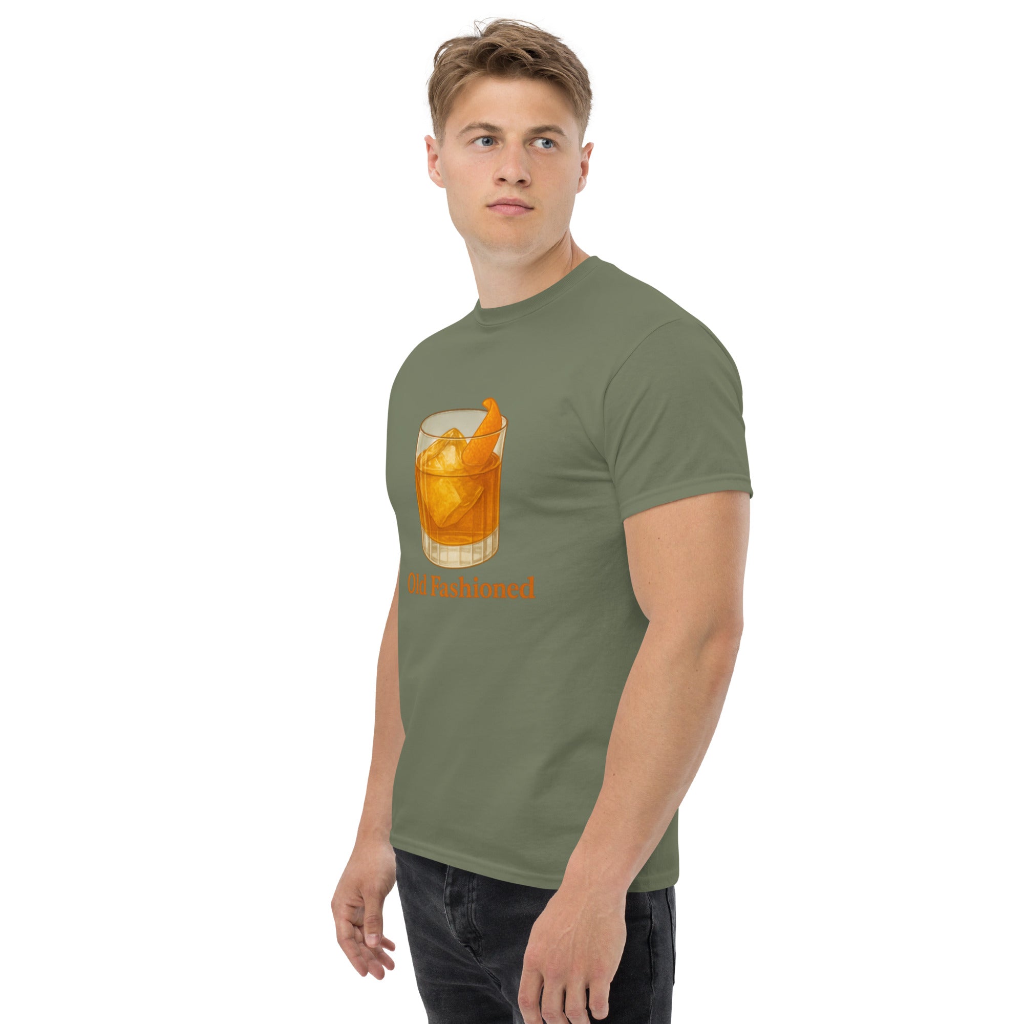 T-shirt Unisex Old Fashioned-DTG-Biiply-Biiply
