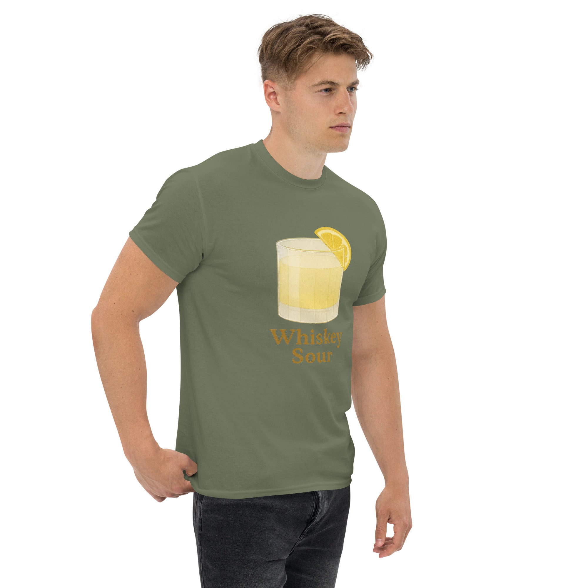 T-shirt Unisex Whiskey Sour-DTG-Biiply-Biiply