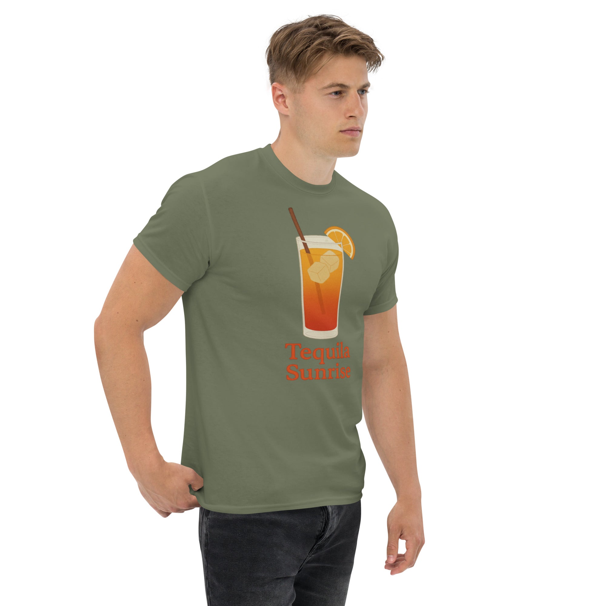 T-shirt Unisex Tequila Sunrise-DTG-Biiply-Biiply