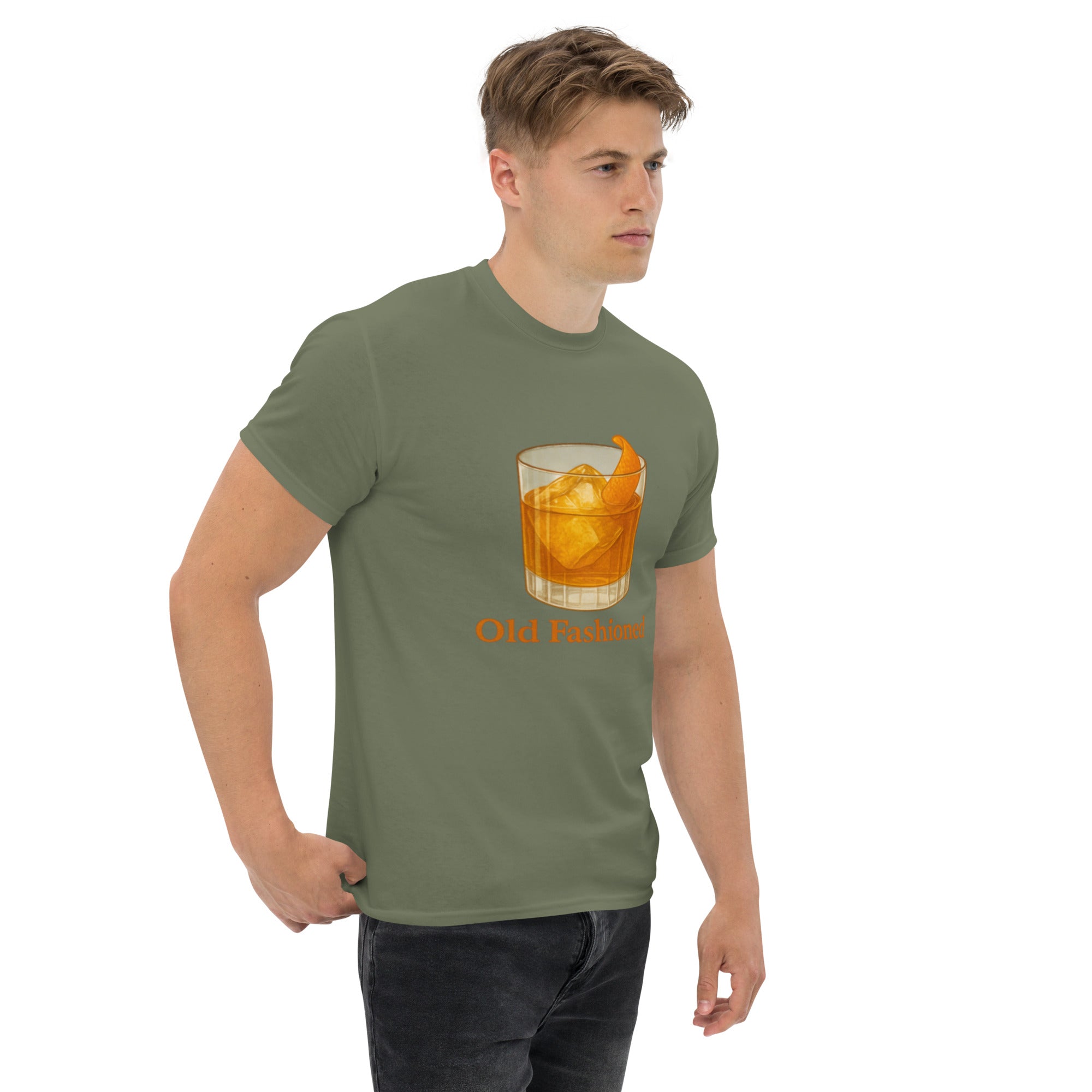 T-shirt Unisex Old Fashioned-DTG-Biiply-Biiply