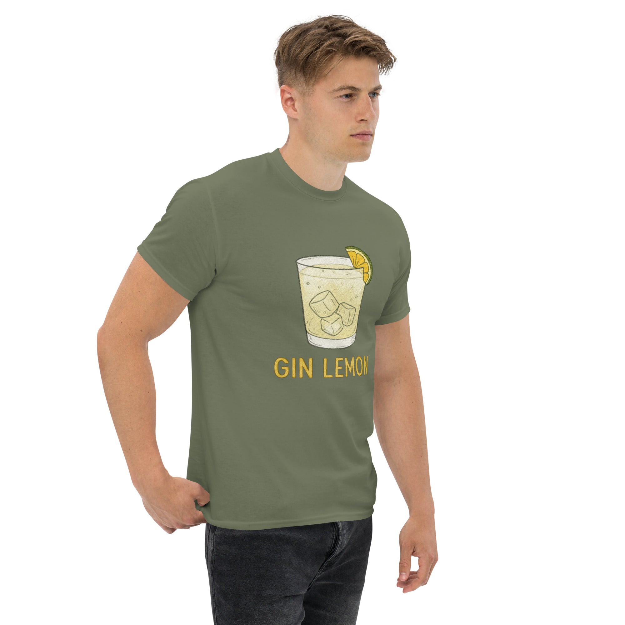 T-shirt Unisex Gin Lemon-DTG-Biiply-Biiply