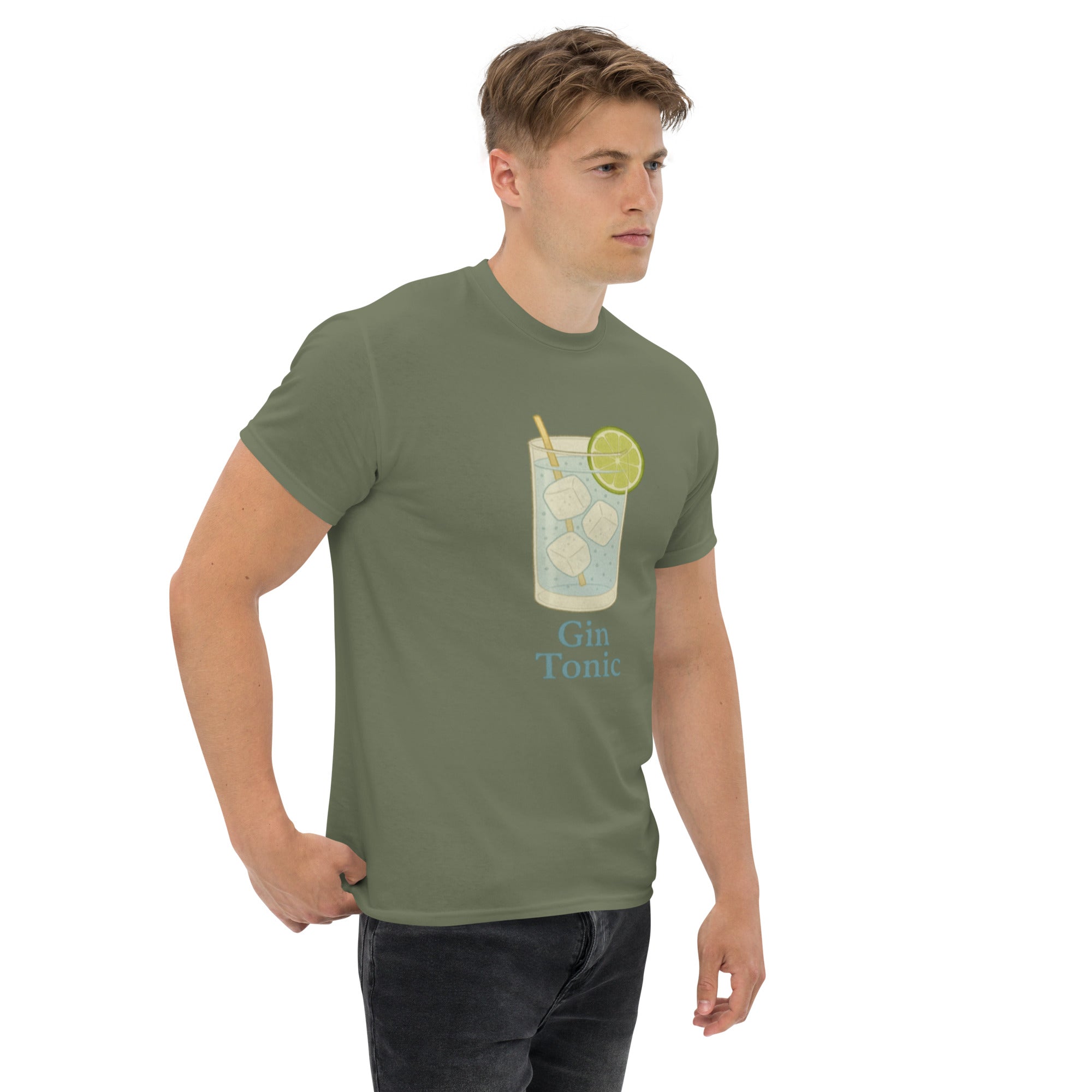 T-shirt Unisex Gin Tonic-DTG-Biiply-Biiply