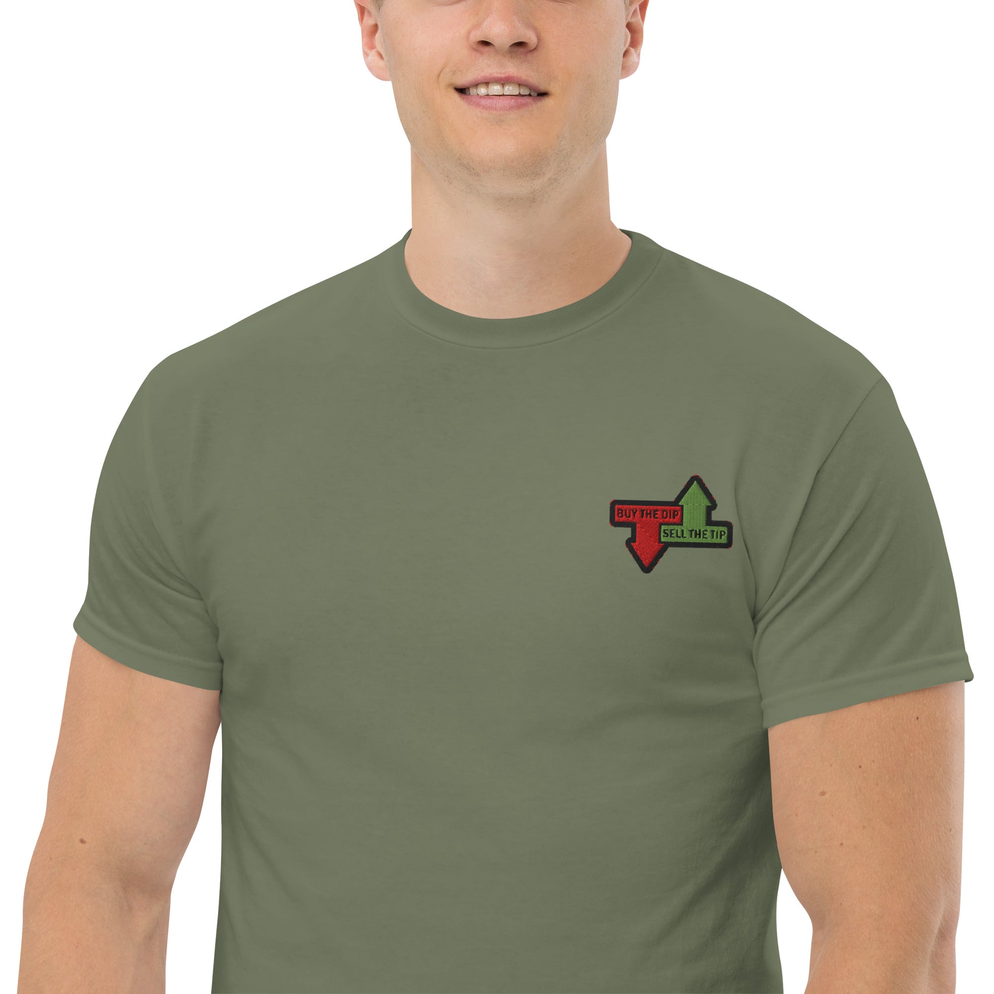 T-shirt Unisex Buy The dip Sel the tip-Ricamati-Biiply-Biiply