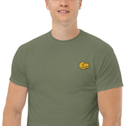 T-shirt Ricamata Unisex Gattino-Ricamati-Biiply-Verde Militare-S-Biiply