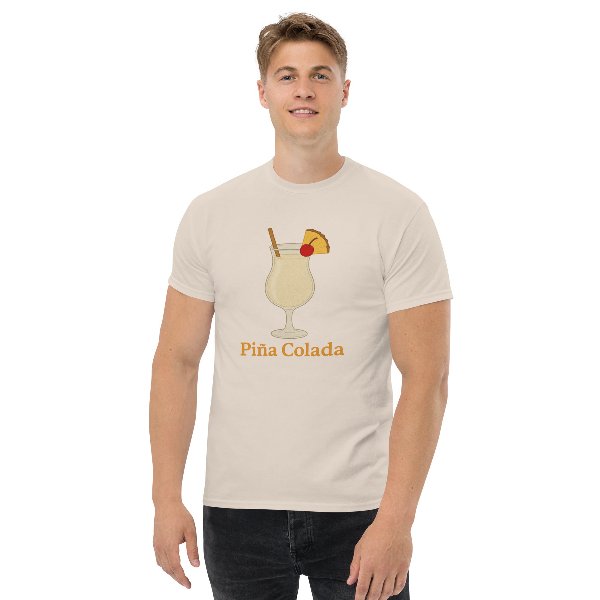 T-shirt Unisex Pina Colada-DTG-Biiply-Naturale-S-Biiply
