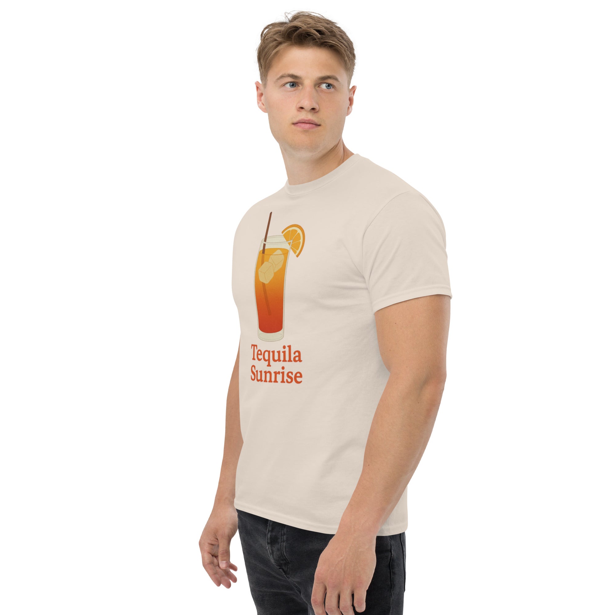 T-shirt Unisex Tequila Sunrise-DTG-Biiply-Biiply