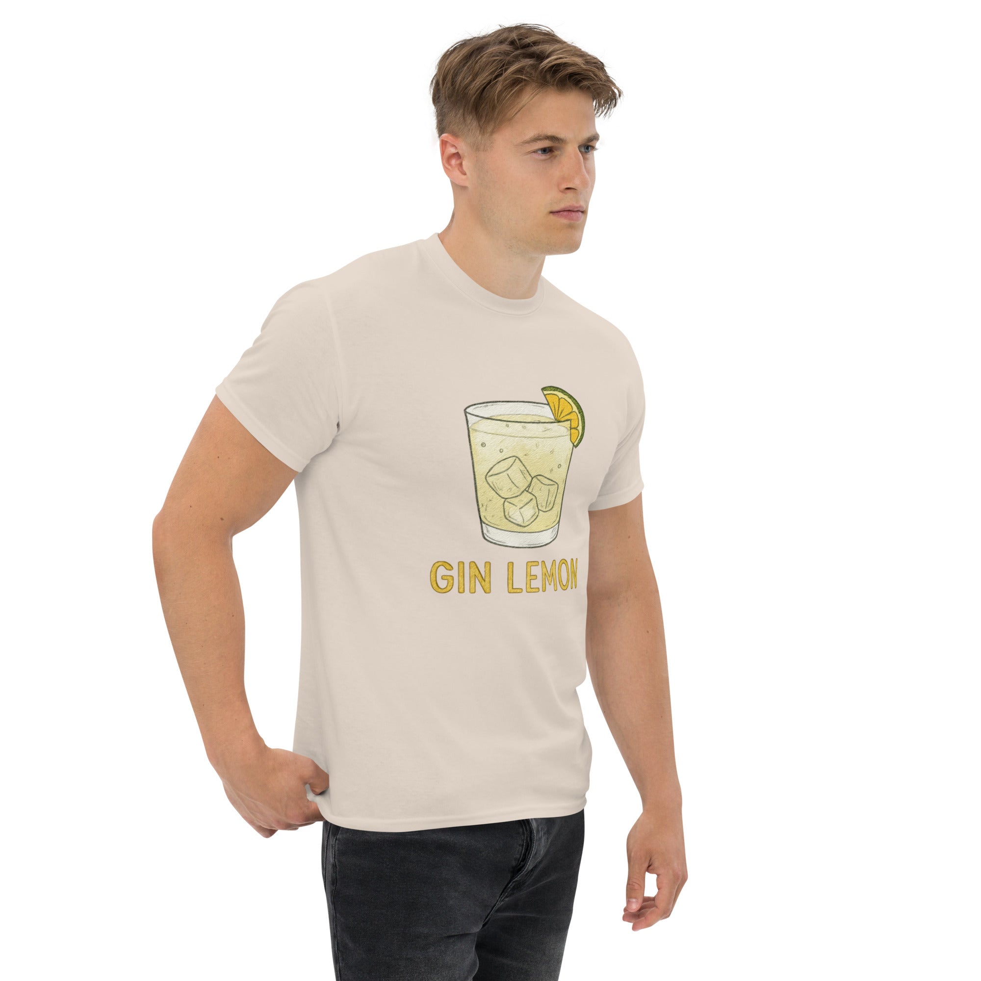 T-shirt Unisex Gin Lemon-DTG-Biiply-Biiply